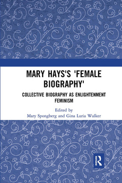 Couverture de l’ouvrage Mary Hays's 'Female Biography'