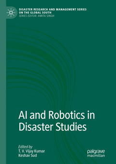Couverture de l’ouvrage AI and Robotics in Disaster Studies