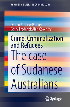 Couverture de l’ouvrage Crime, Criminalization and Refugees