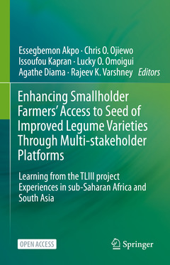 Couverture de l’ouvrage Enhancing Smallholder Farmers' Access to Seed of Improved Legume Varieties Through Multi-stakeholder Platforms