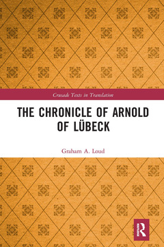 Couverture de l’ouvrage The Chronicle of Arnold of Lübeck