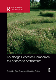 Couverture de l’ouvrage Routledge Research Companion to Landscape Architecture
