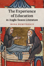 Couverture de l’ouvrage The Experience of Education in Anglo-Saxon Literature