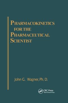 Couverture de l’ouvrage Pharmacokinetics for the Pharmaceutical Scientist