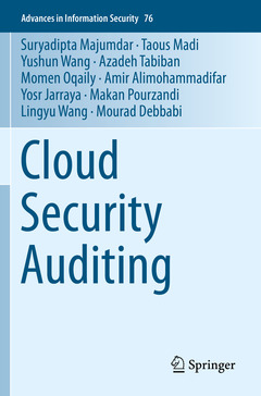 Couverture de l’ouvrage Cloud Security Auditing