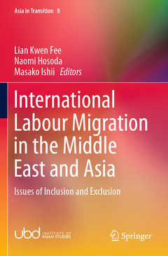 Couverture de l’ouvrage International Labour Migration in the Middle East and Asia