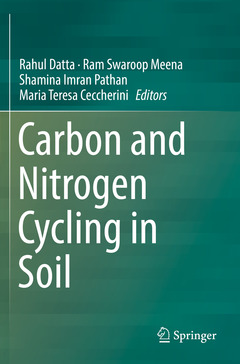 Cover of the book Carbon and Nitrogen Cycling in Soil