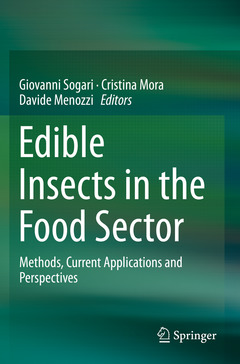 Couverture de l’ouvrage Edible Insects in the Food Sector