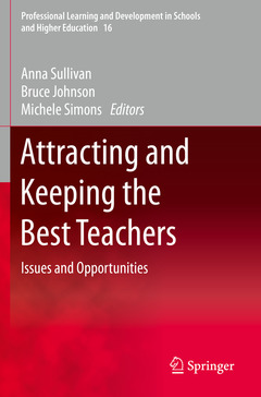 Couverture de l’ouvrage Attracting and Keeping the Best Teachers