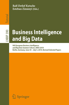 Couverture de l’ouvrage Big Data Management and Analytics