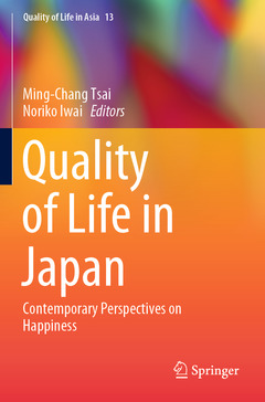 Couverture de l’ouvrage Quality of Life in Japan