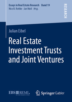 Couverture de l’ouvrage Real Estate Investment Trusts and Joint Ventures