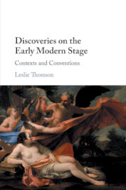 Couverture de l’ouvrage Discoveries on the Early Modern Stage