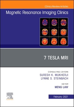 Couverture de l’ouvrage 7T MRI, An Issue of Magnetic Resonance Imaging Clinics of North America