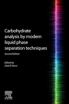 Couverture de l’ouvrage Carbohydrate Analysis by Modern Liquid Phase Separation Techniques