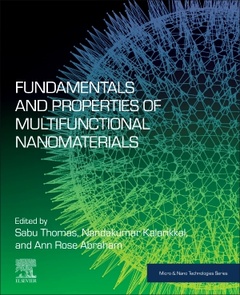 Couverture de l’ouvrage Fundamentals and Properties of Multifunctional Nanomaterials