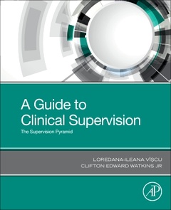 Couverture de l’ouvrage A Guide to Clinical Supervision