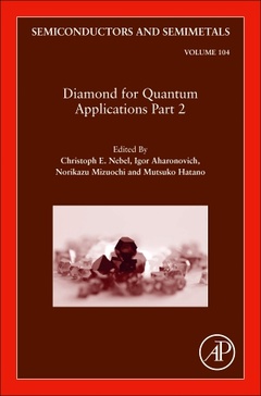 Couverture de l’ouvrage Diamond for Quantum Applications Part 2