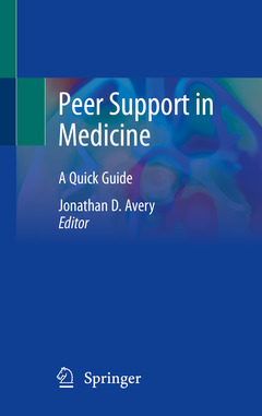 Couverture de l’ouvrage Peer Support in Medicine