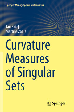 Couverture de l’ouvrage Curvature Measures of Singular Sets