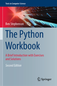 Couverture de l’ouvrage The Python Workbook