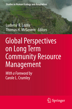 Couverture de l’ouvrage Global Perspectives on Long Term Community Resource Management