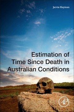 Couverture de l’ouvrage Estimation of Time since Death in Australian Conditions