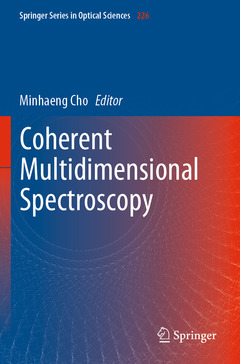 Couverture de l’ouvrage Coherent Multidimensional Spectroscopy
