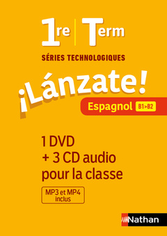 Couverture de l’ouvrage ILanzate! Cycle Terminale - Coffret 2 CD + 1 DVD classe 2020
