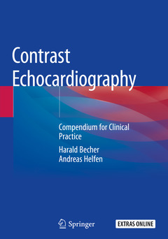 Couverture de l’ouvrage Contrast Echocardiography