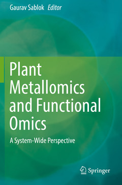 Couverture de l’ouvrage Plant Metallomics and Functional Omics