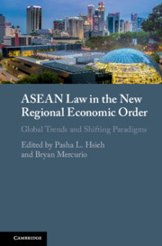 Couverture de l’ouvrage ASEAN Law in the New Regional Economic Order