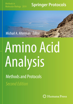 Couverture de l’ouvrage Amino Acid Analysis