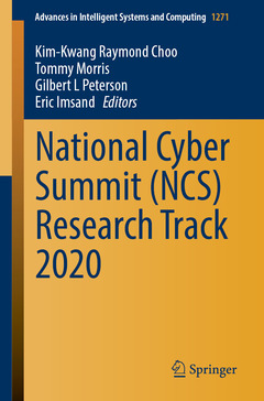 Couverture de l’ouvrage National Cyber Summit (NCS) Research Track 2020