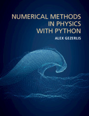 Cover of the book Numerical Methods in Physics with Python