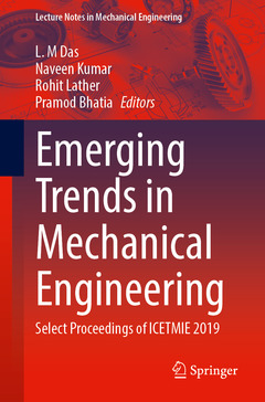 Cover of the book Emerging Trends in Mechanical Engineering