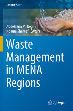 Couverture de l’ouvrage Waste Management in MENA Regions