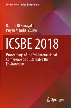 Couverture de l’ouvrage ICSBE 2018