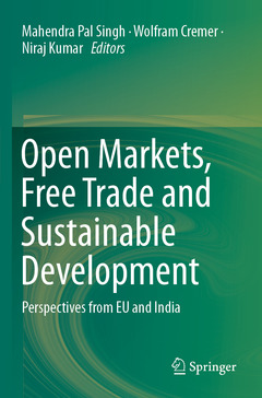 Couverture de l’ouvrage Open Markets, Free Trade and Sustainable Development