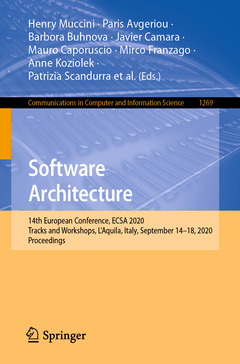 Couverture de l’ouvrage Software Architecture