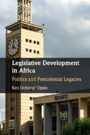 Couverture de l’ouvrage Legislative Development in Africa