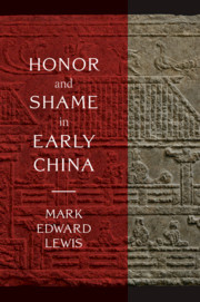 Cover of the book Honor and Shame in Early China