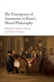 Cover of the book The Emergence of Autonomy in Kant's Moral Philosophy