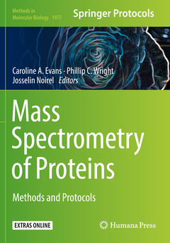 Couverture de l’ouvrage Mass Spectrometry of Proteins
