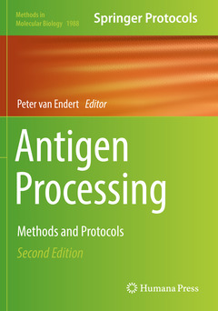 Couverture de l’ouvrage Antigen Processing