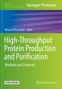 Couverture de l’ouvrage High-Throughput Protein Production and Purification
