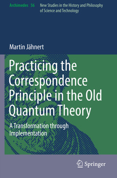 Cover of the book Practicing the Correspondence Principle in the Old Quantum Theory