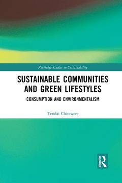 Couverture de l’ouvrage Sustainable Communities and Green Lifestyles