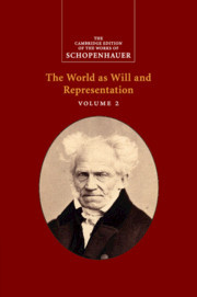 Couverture de l’ouvrage Schopenhauer: The World as Will and Representation: Volume 2