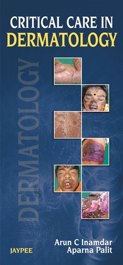 Couverture de l’ouvrage Critical Care in Dermatology